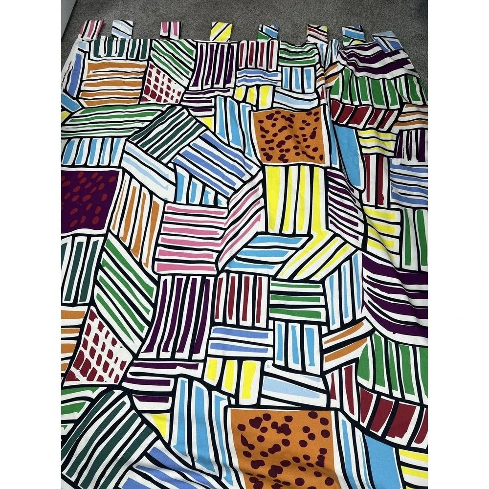 IKEA Beckmans College of Design 2010 Tap Top Curtain Panel Fabric 50 X 85 Heavy